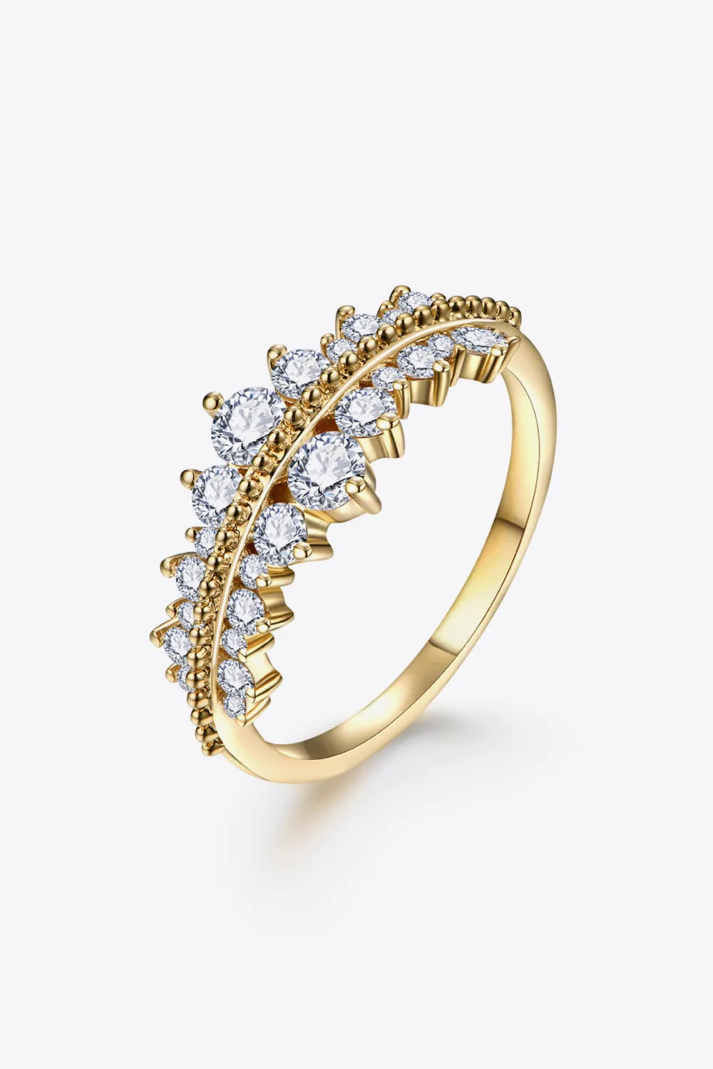 Moissanite 925 Sterling Silver Ring - Auryza