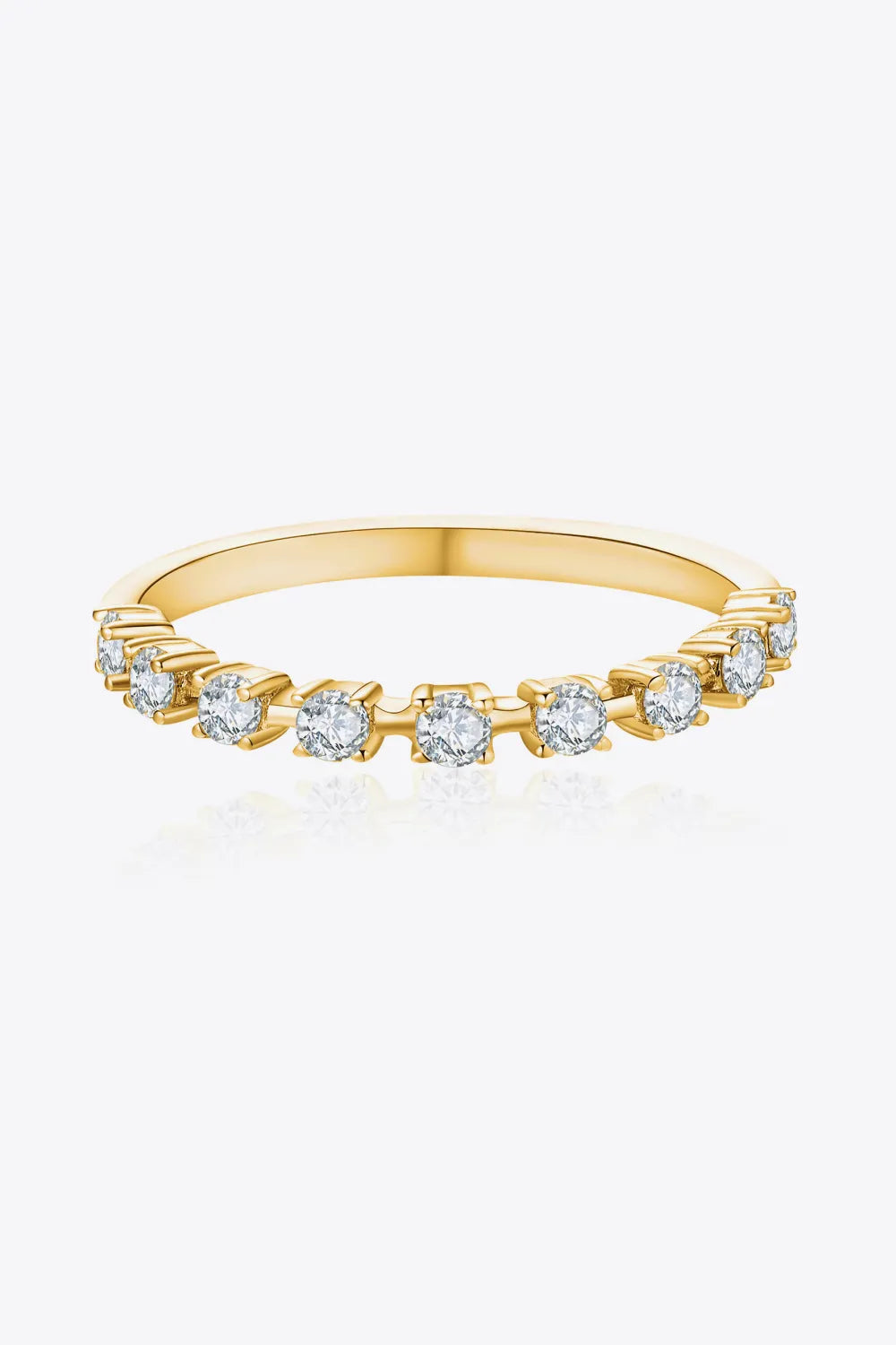 Moissanite 925 Sterling Silver Ring - Auryza