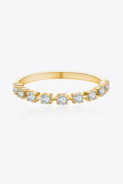 Moissanite 925 Sterling Silver Ring - Auryza